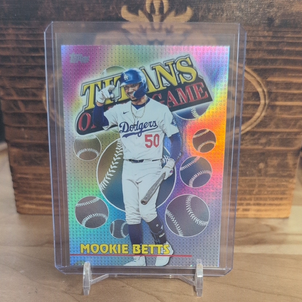 2026 Topps Mookie Betts Titans Of The Game Dodgers